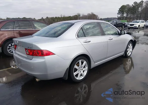 2004 Acura Tsx из США, поврежденный, VIN JH4CL95854C024739